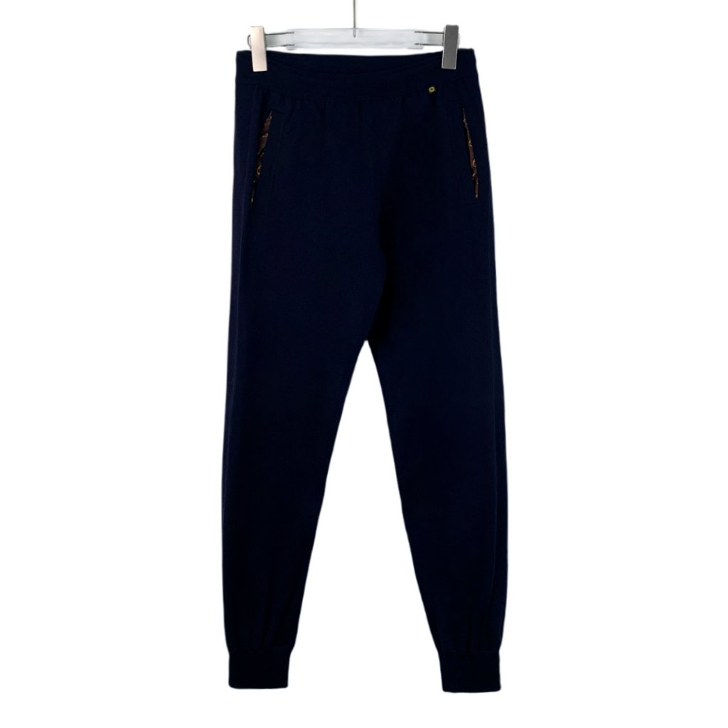 Dm0141 Louis Vuitton Cashmere Tapered-Leg Casual Sweatpants